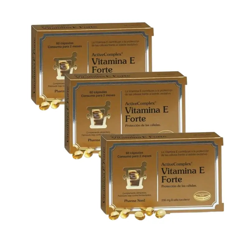 ActiveComplex ® Vitamin E Forte Pack 3 x 60 capsules
