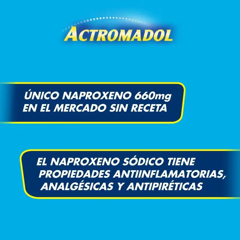 Actromadol 660 mg, 8 Tablets