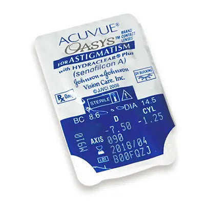 Acuvue Oasys Bi-weekly Toric Lenses , 6 units