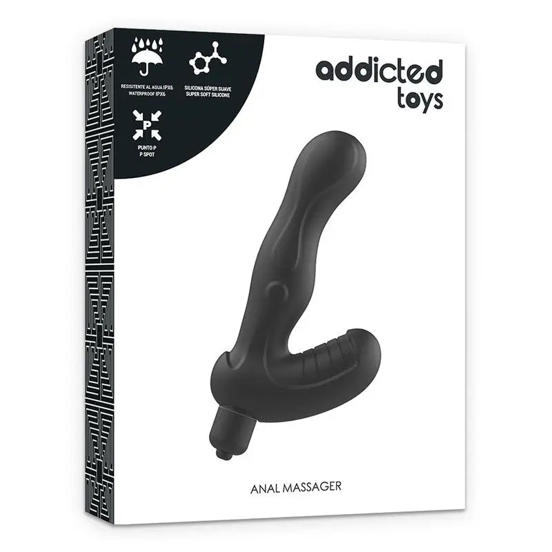 Addicted Toys Anal Prostate Stimulator Silicone P-Spot Vibe