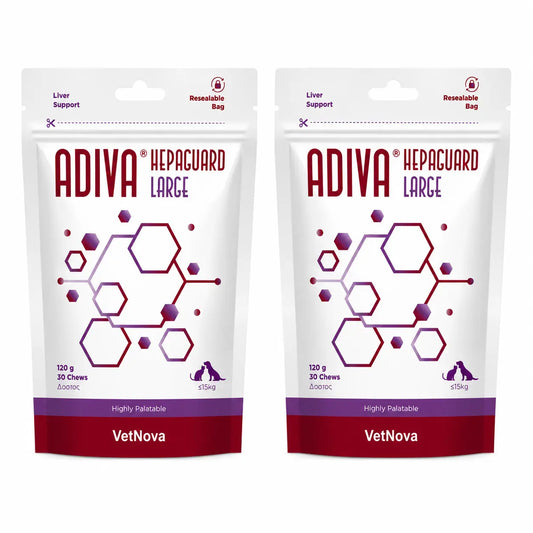 Adiva Adiva Hepaguard Large, 30 Chews , pack 2