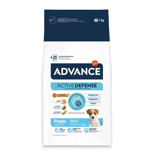 Advance Mini Puppy – Dog food for mini puppies with chicken, 7 kg