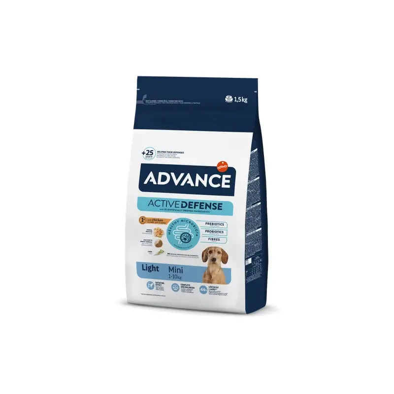 Advance Canine Adult Light Mini Chicken 1.5kg.