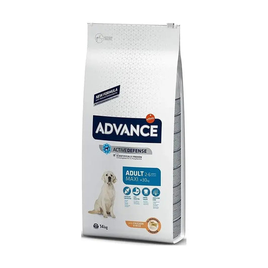 Advance Canine Adult Maxi Chicken Rice 14kg, dog food for dogs