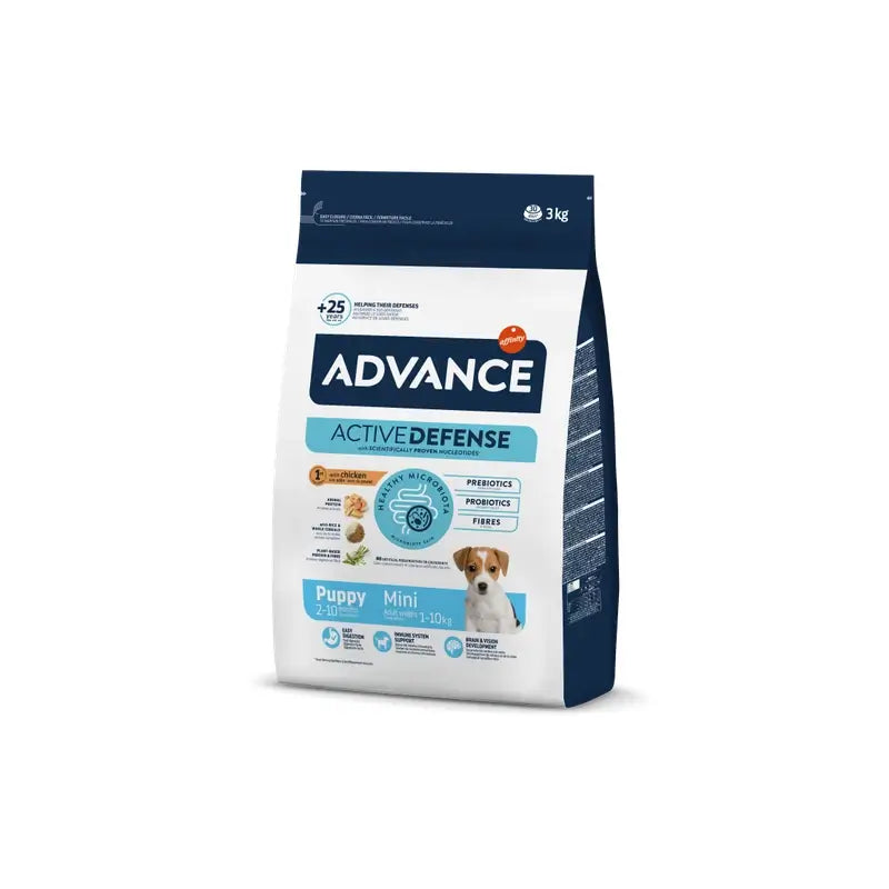 Advance Canine Puppy Mini Chicken Rice 3Kg, dog food for dogs
