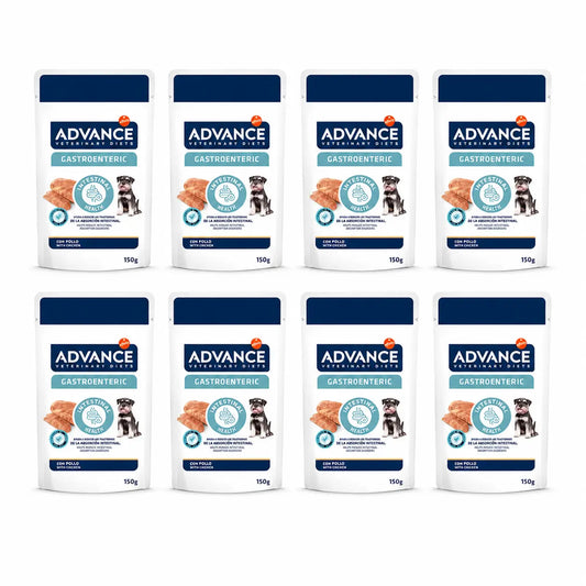 Advance Wet Food Supports Intestinal Health for Mini Dogs, Single Serve, 8 x 150 g