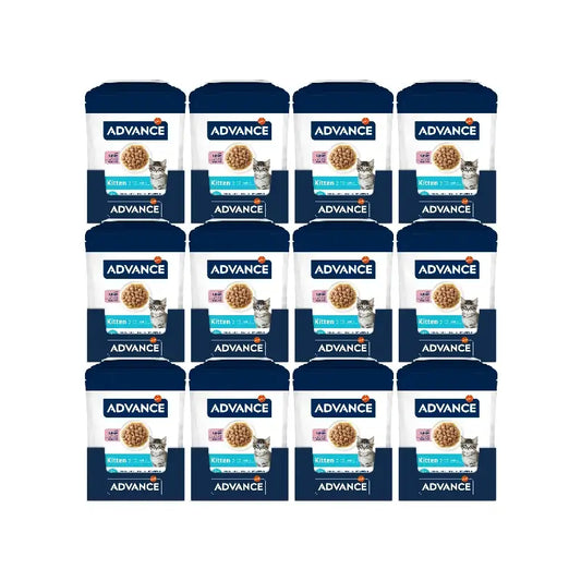 Advance Wet Food for Kittens with Turkey, 12 x 85 g