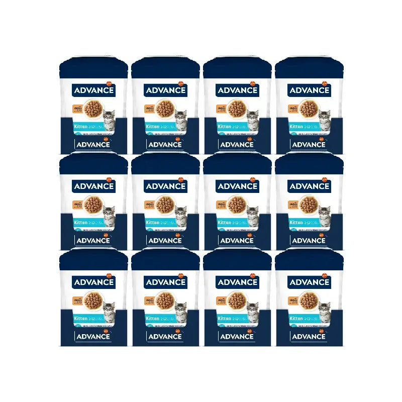 Advance Wet Food for Kittens with Chicken, 12 x 85 g