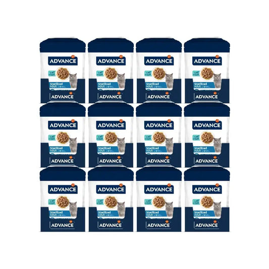Advance Wet Cat Food, With Cod, Single Serve, 12 x 85 g