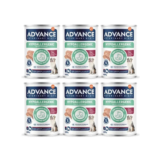 Advance Wet Dog Food, With Lamb, Single Serve, 6 x 400 g