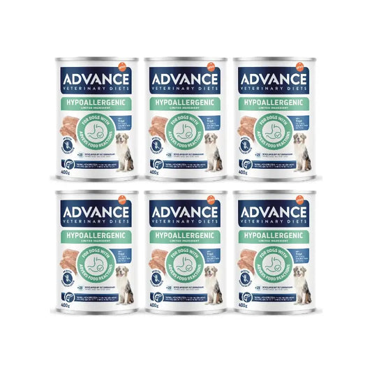 Advance Wet Dog Food, With Trout, Single Serve, 6 x 400 g