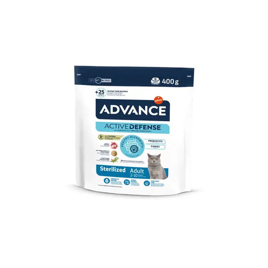 Advance Feline Adult Sterilised Turkey 400Gr, cat food