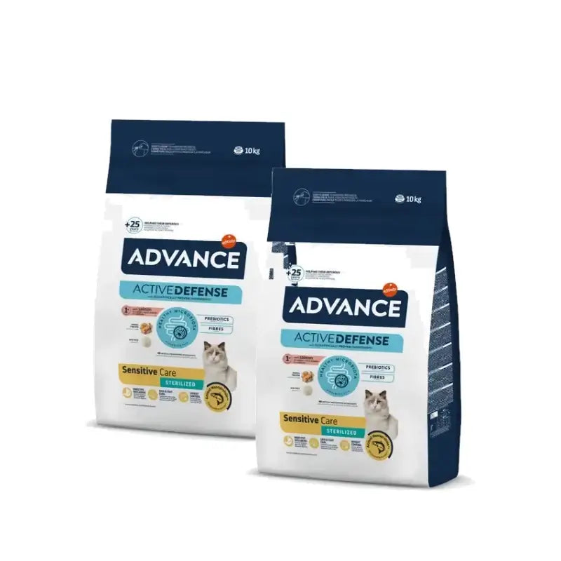 Advance Feline Adult Sterilised Sensitive Pack 2 x 10 kg, cat food