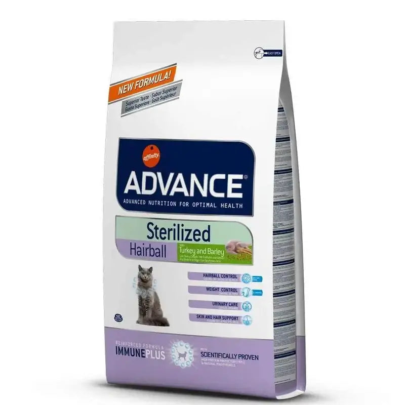Advance Feline Sterilised Hairball 1,5Kg, cat food