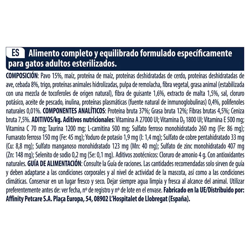 Advance Feline Sterilised Hairball 1,5Kg, cat food