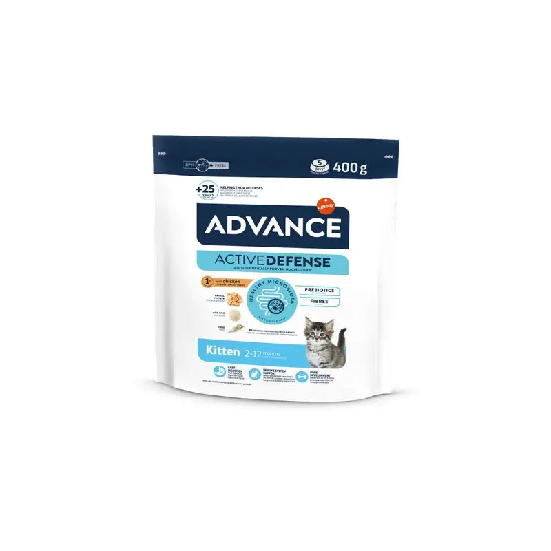 Advance Feline Feline Kitten Chicken Rice 400Gr, cat food