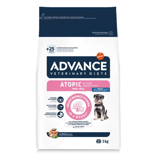 Advance Atopic Dog Food, Mini, Superpremium, 3 kg