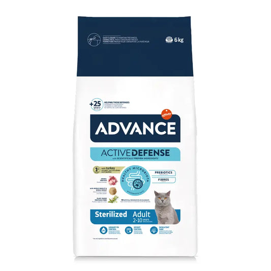 Advance Cat Food, With Turkey, Superpremium, 6 kg
