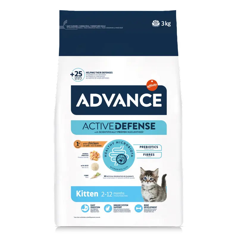 Advance Cat Food, With Chicken, Superpremium, 3 kg
