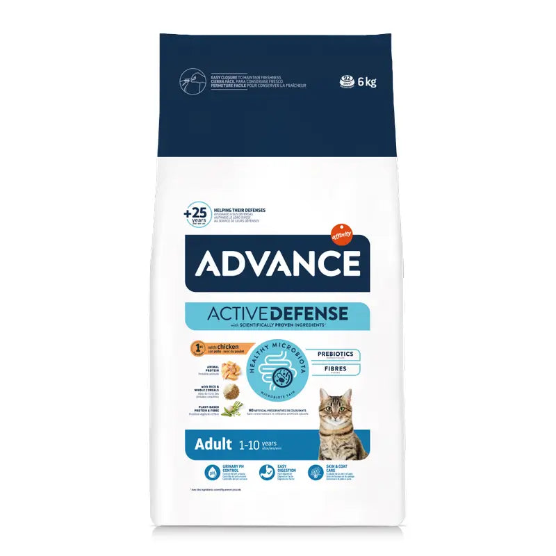 Advance Cat Food, With Chicken, Superpremium, 6 kg
