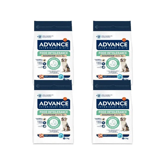 Advance Dog Food, With Duck, Superpremium, 4 x 3 kg