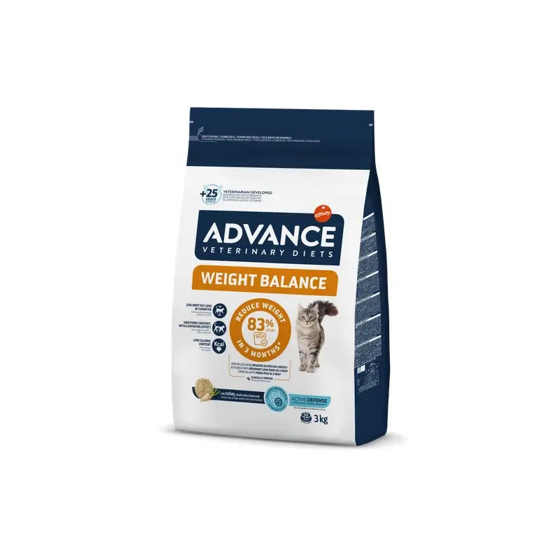 Advance Vet Feline Adult Weight Balance 3Kg, cat food