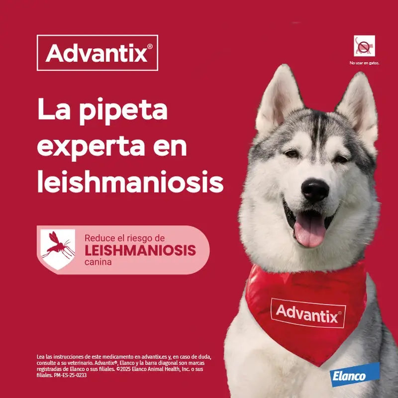 Advantix Mono Pipette, 4,0 Ml +25Kg, 2 Units