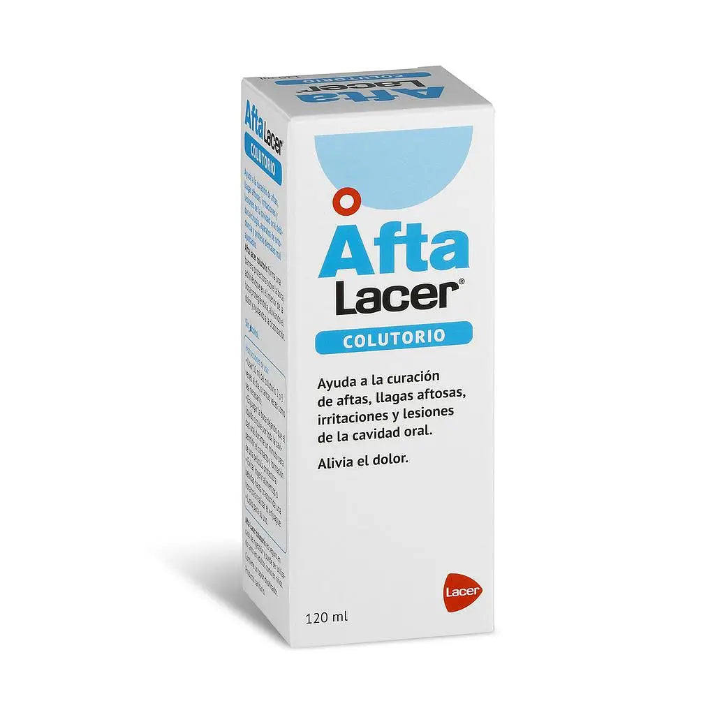 Lacer Aftalacer Oral Mucosal Lesions Mouthwash, 120 ml