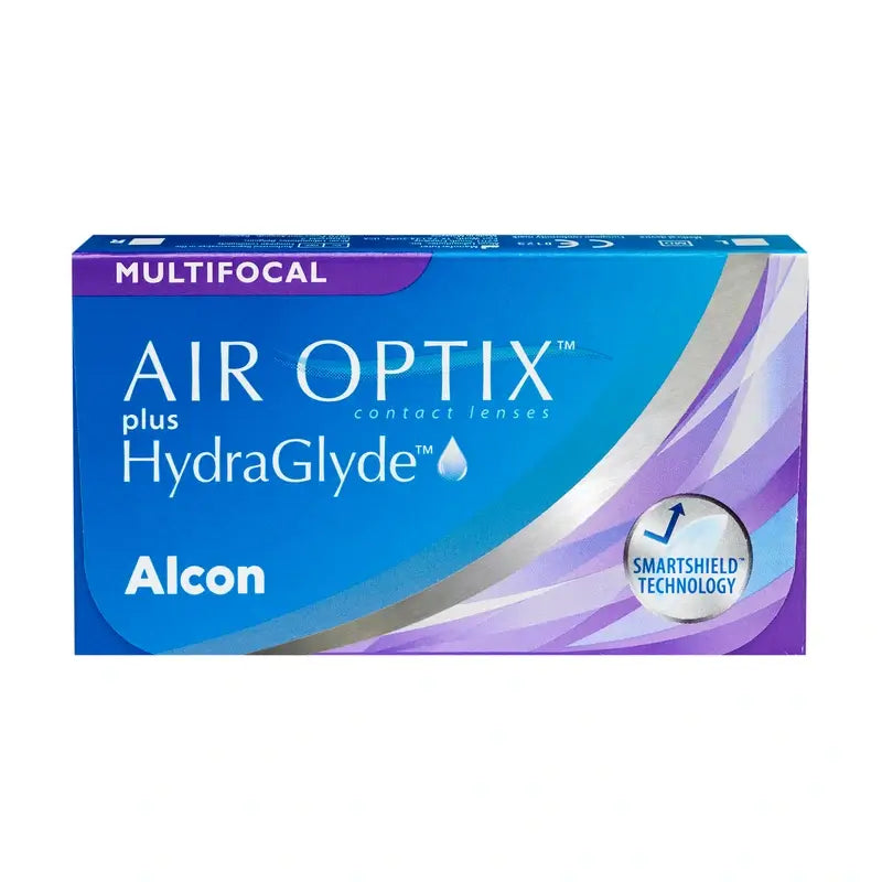 Air Optix Plus HydraGlyde Monthly Multifocal Lenses, 3 units