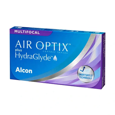 Air Optix Plus HydraGlyde Monthly Multifocal Lenses, 3 units