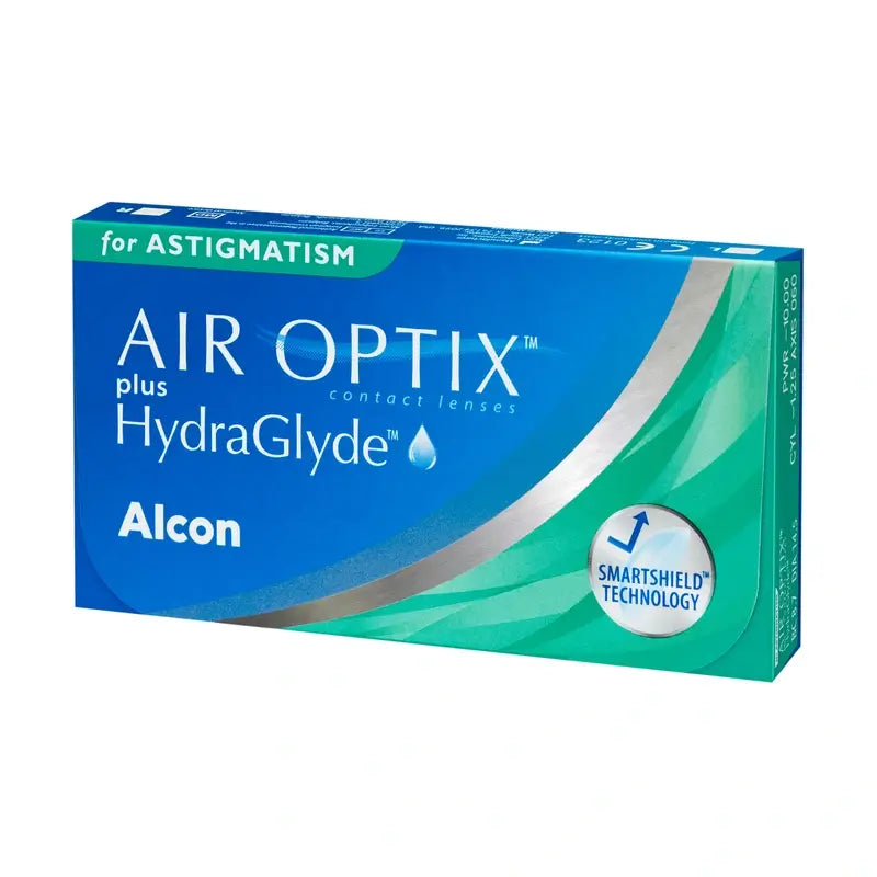 Air Optix Plus HydraGlyde Monthly Toric Lenses , 6 units - -5.25, -2.25, 180, 8.7, 14.50