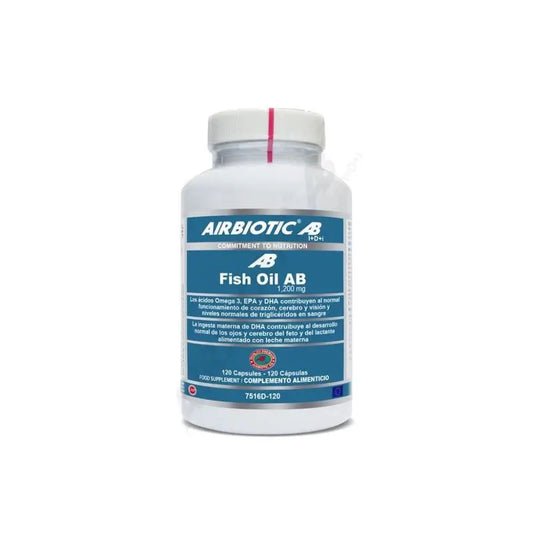 Airbiotic Fish Oil 1.200 Mg , 120 capsules