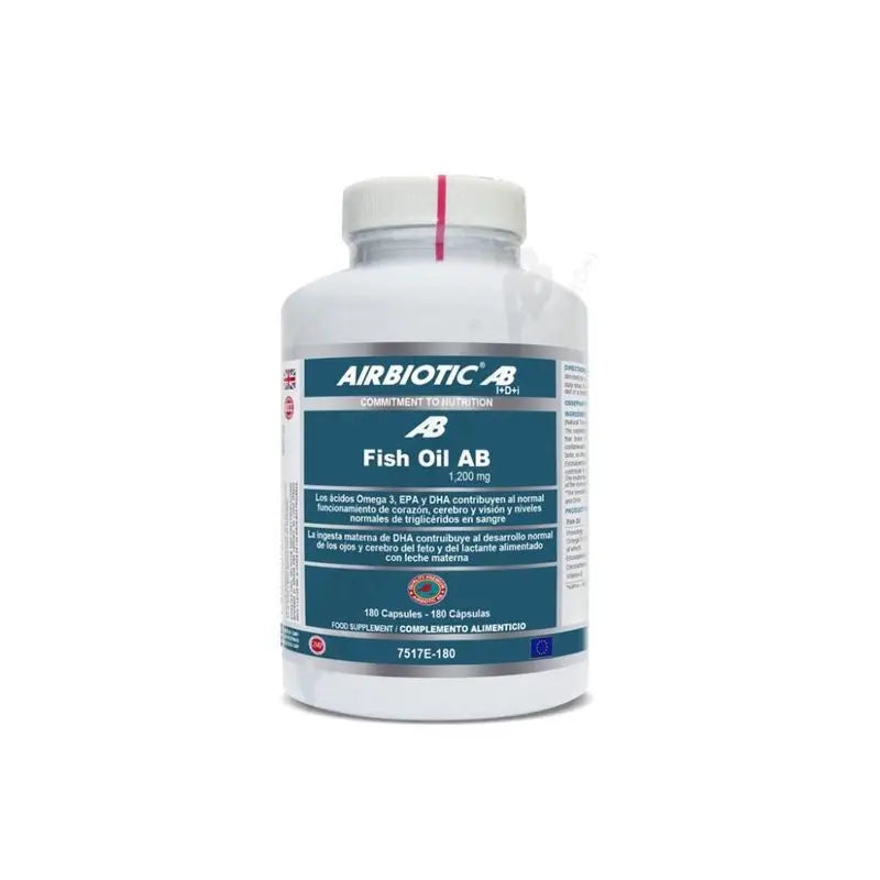 Airbiotic Fish Oil 1.200 Mg , 180 capsules