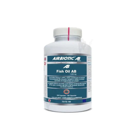 Airbiotic Fish Oil 1.200 Mg , 180 capsules