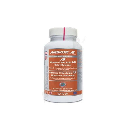 Airbiotic Vitamin C Non Acid Sustained Release , 90 capsules