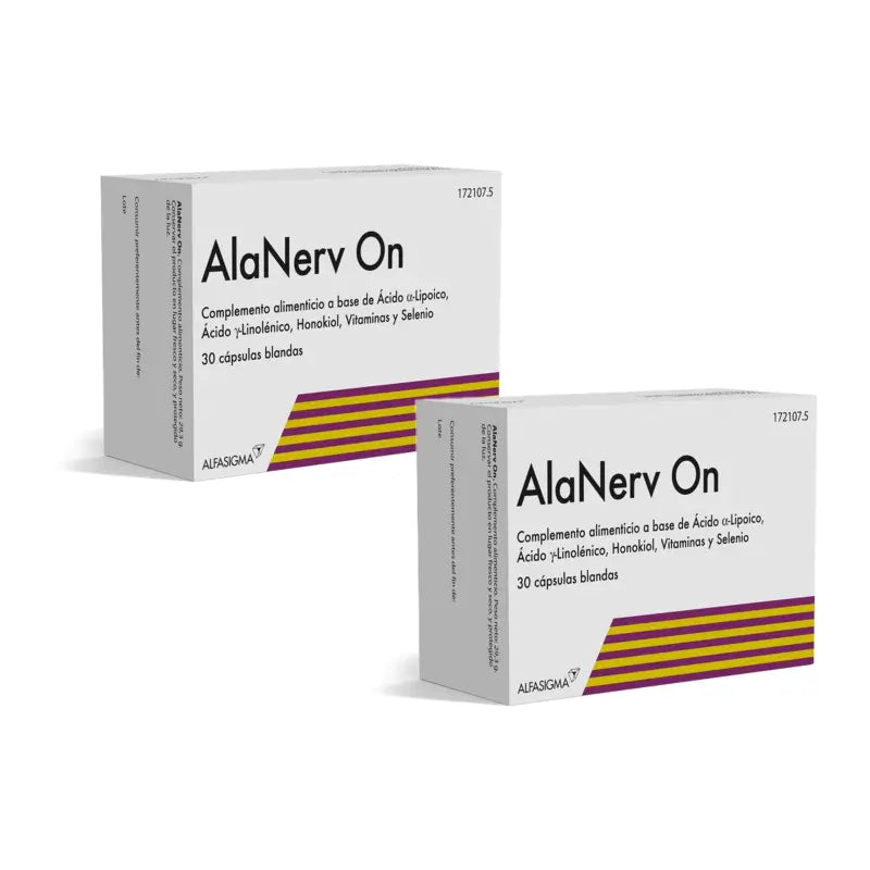 AlanervON Pack of 2 x 30 Soft Capsules