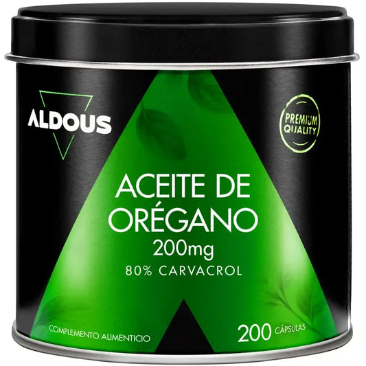 Aldous Bio Oregano Oil, 200 pearls