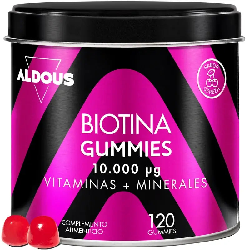 Aldous Bio Biotin , 120 gummies