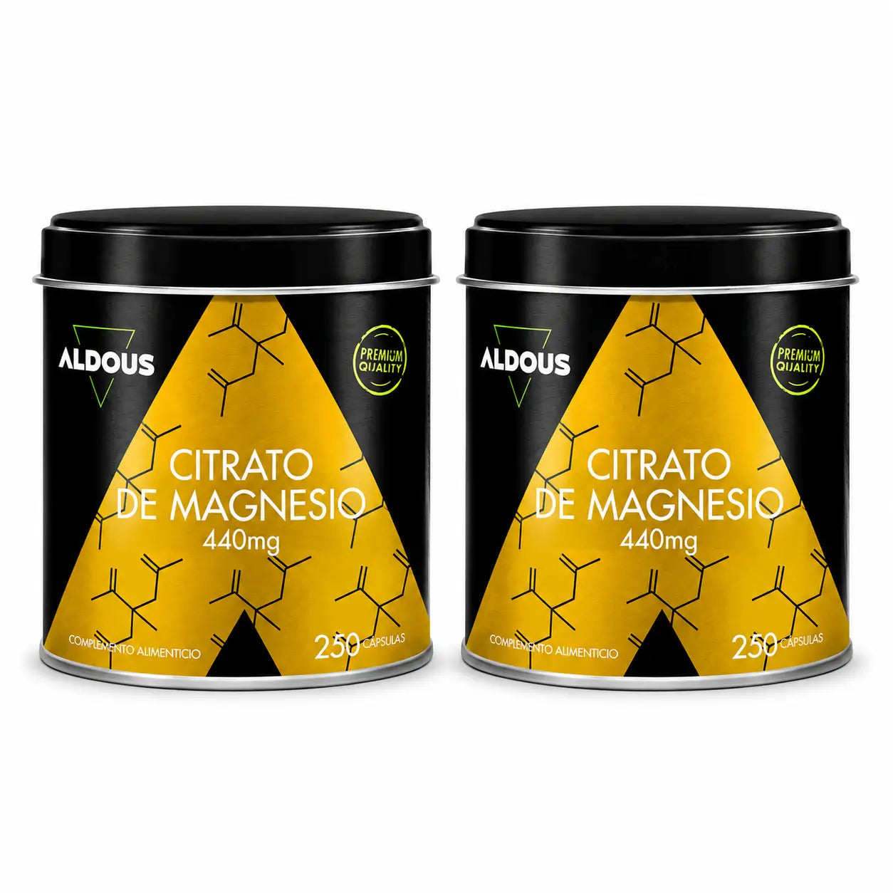 Aldous Bio Magnesium Citrate , 250 Capsules , pack 2