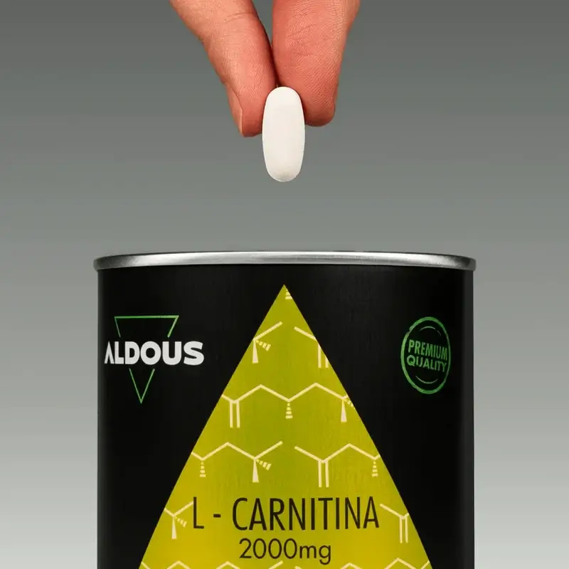 Aldous Bio Bio L Carnitine 2000Mg Pre Workout & Muscle Recovery Supplement, 200 Tablets