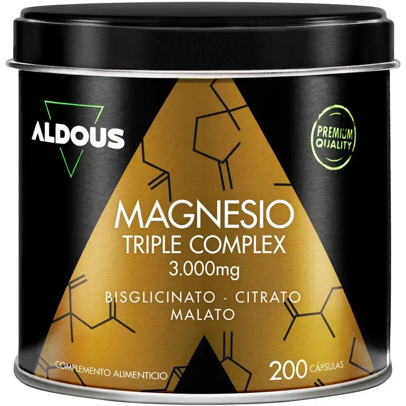 Aldous Bio Magnesium Complex Triple 3000Mg, 200 capsules