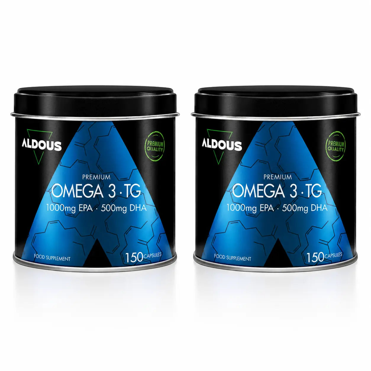 Aldous Bio Omega 3 Premium Capsules , 150 , pack 2