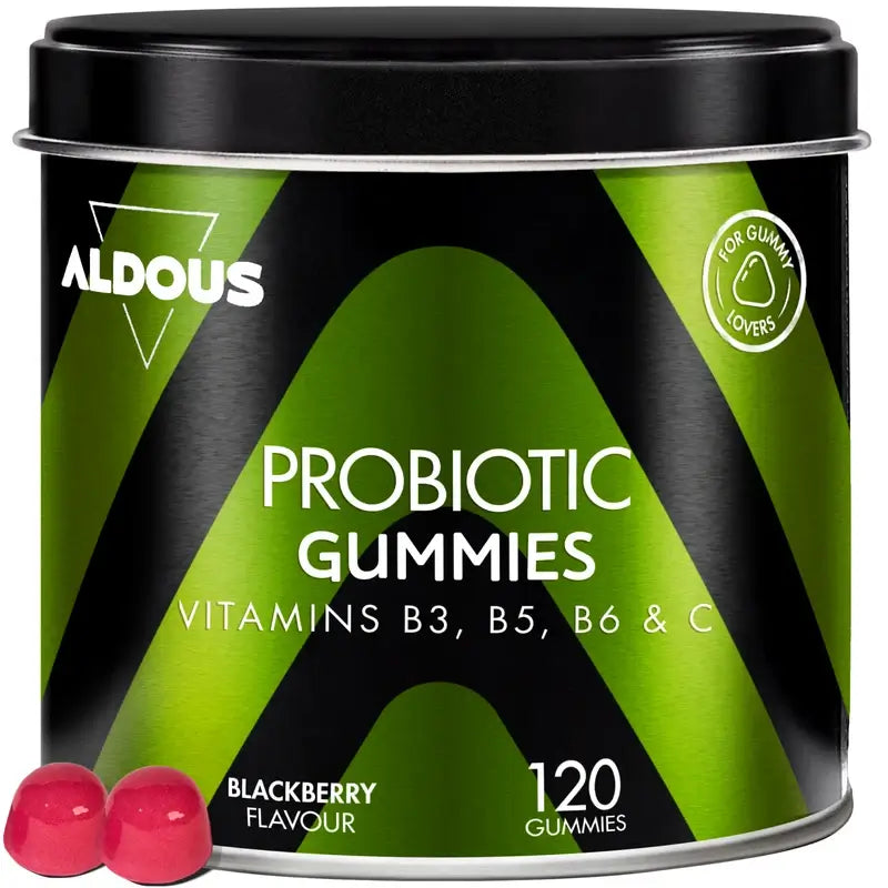 Aldous Bio Probiotics With Vitamins In Gummies , 120 Gummies