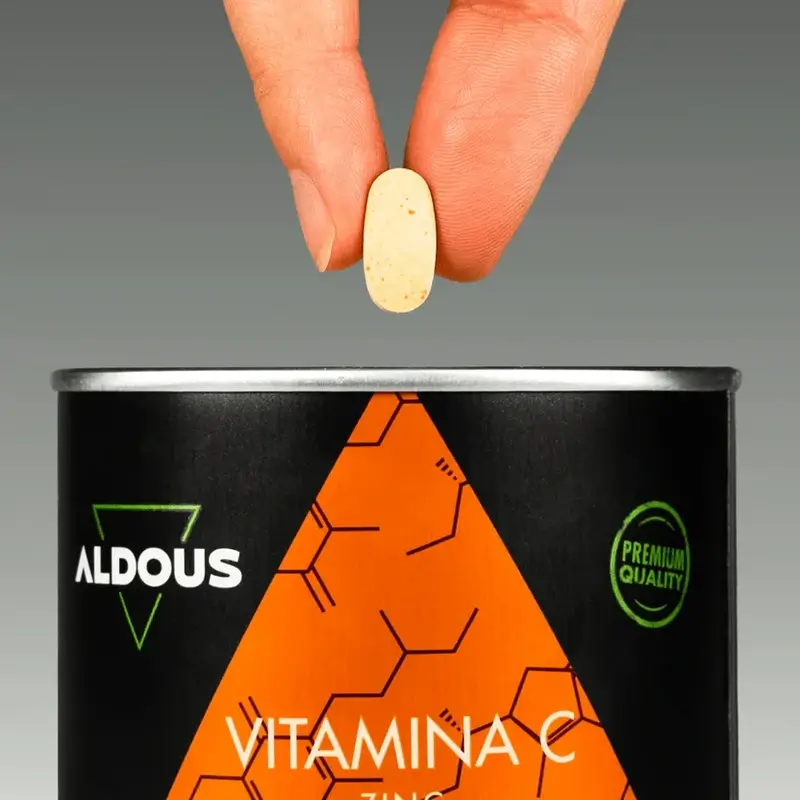 Aldous Bio Vitamin C With Zinc And Coenzyme Q10, 400 tablets