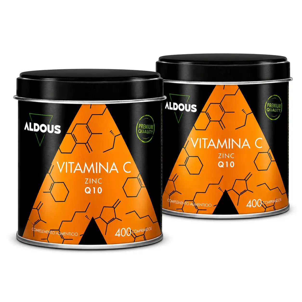 Aldous Bio Vitamin C With Zinc And Coenzyme Q10 , 400 Tablets , pack 2