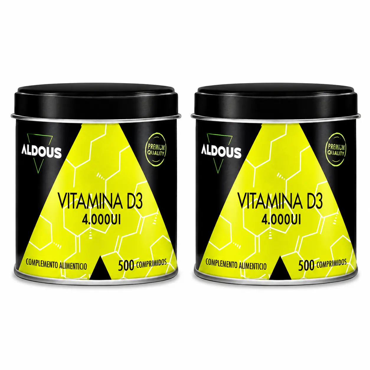 Aldous Bio Vitamin D3 4000 IU , 500 Tablets , pack 2