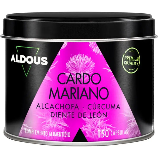 Aldous Labs Dietary Supplement Milk Thistle With Artichoke, Turmeric, Dandelion & Desmodium , 150 capsules