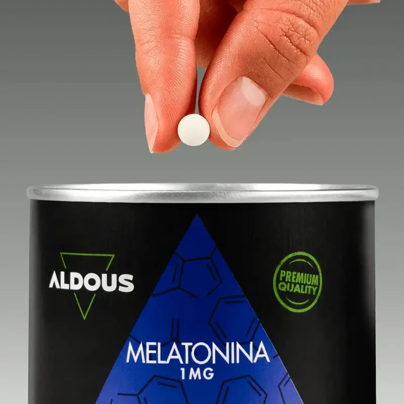Aldous Labs Food Supplement Pure Melatonin 1 Mg , 500 tablets