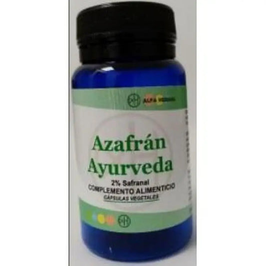 Alpha Herbal Saffron Ayurveda 50 Vegan Capsules