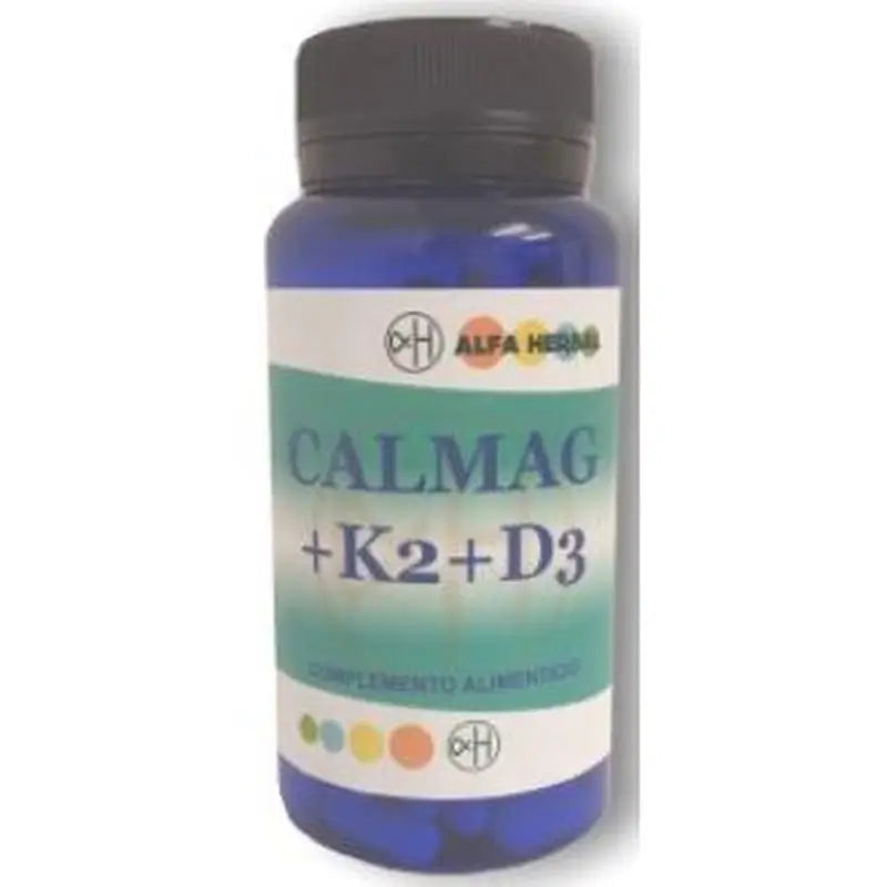 Alpha Herbal Calmag K2+D3 120 Capsules